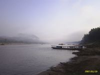 De Mekong rivier bij Luang Prabang